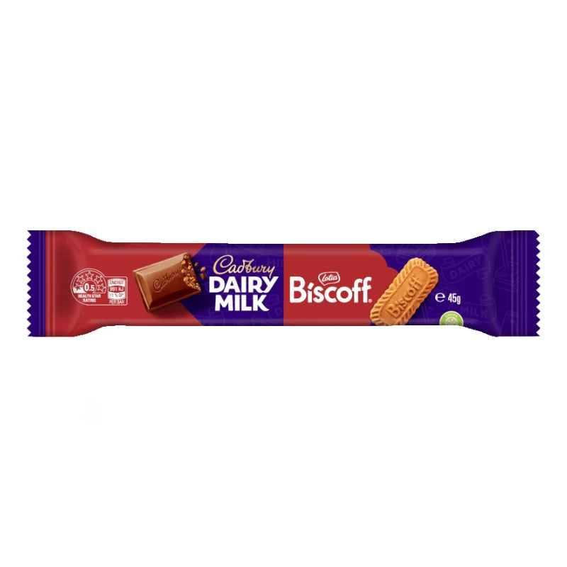Cadbury Dairy Milk Biscoff 45g (Australia)