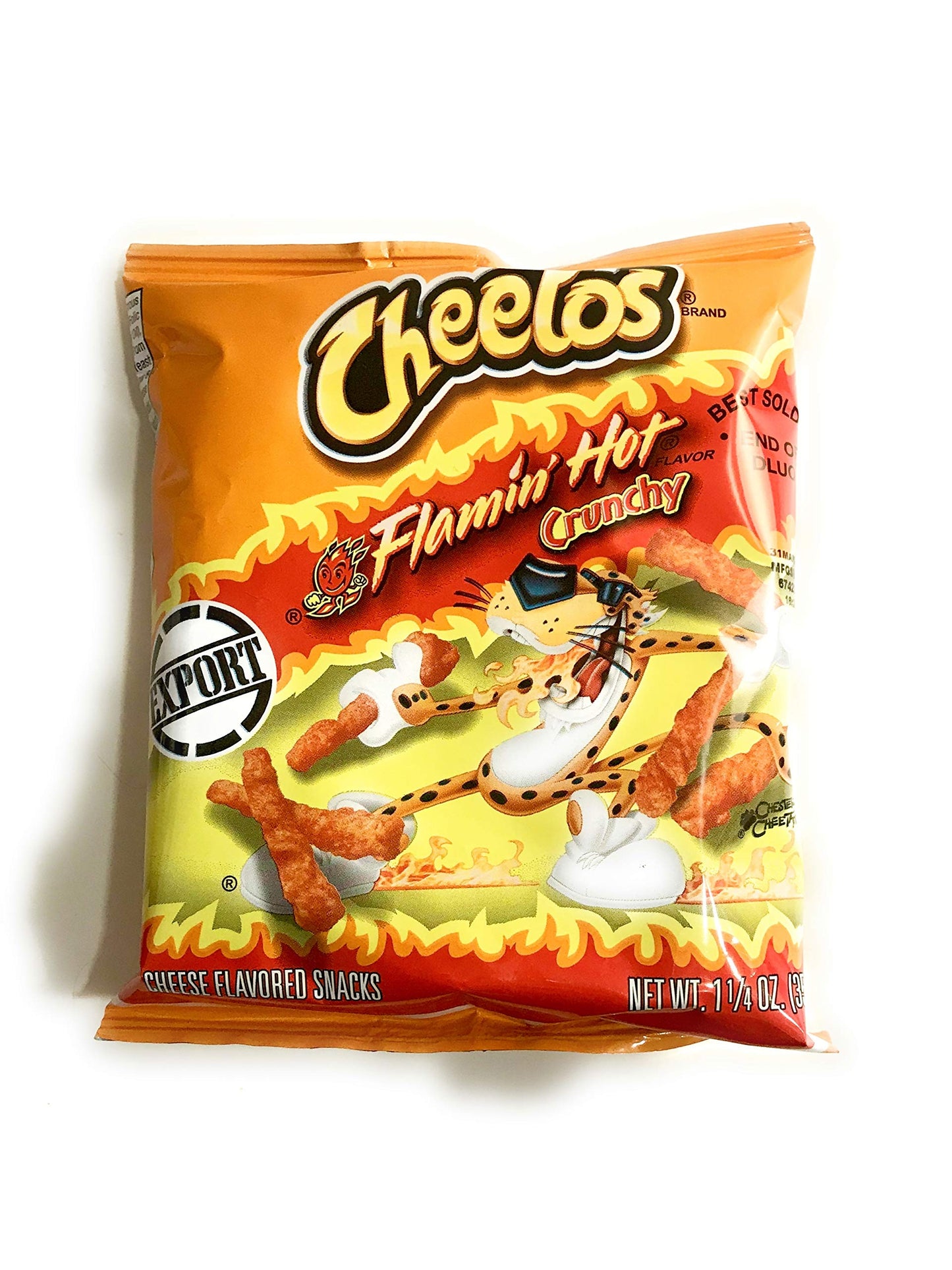 Cheetos Flamin Hot Crunchy 1.25oz