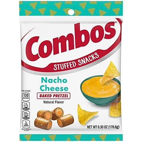 Combos Nacho Cheese Baked Pretzel 178g