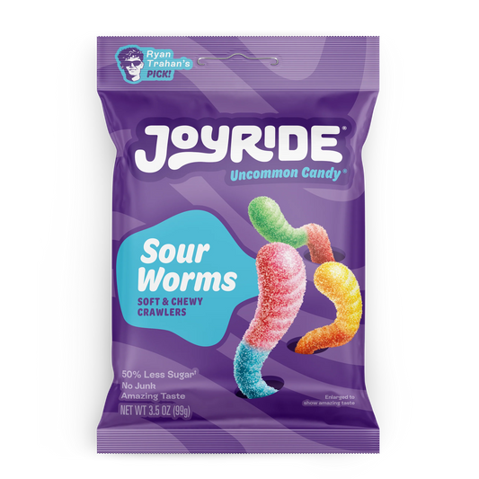 Joyride Sour Worms (3.5oz)