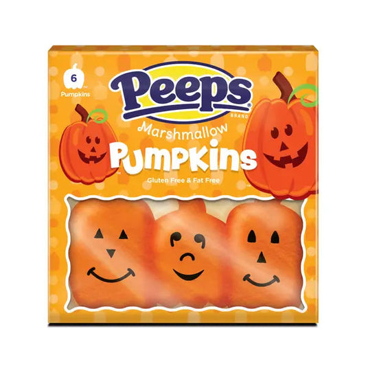 Peeps Marshmallow Pumpkins 6ct