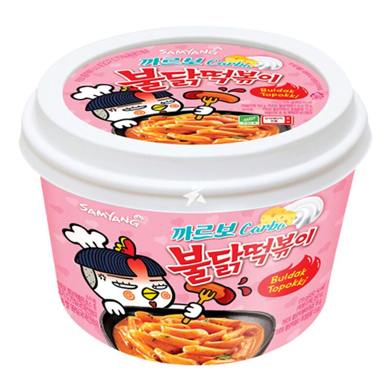 Samyang Buldak Carbonara Topokki 179g