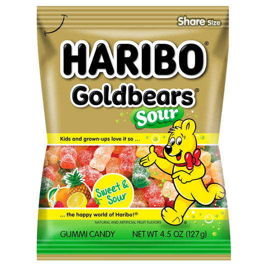 Haribo Sour Goldbears (127g)
