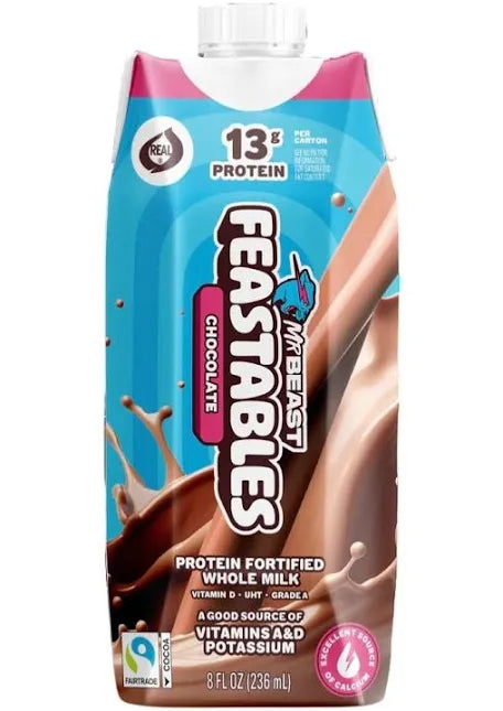 Mr Beast Feastables Chocolate Protein Shake 236ml