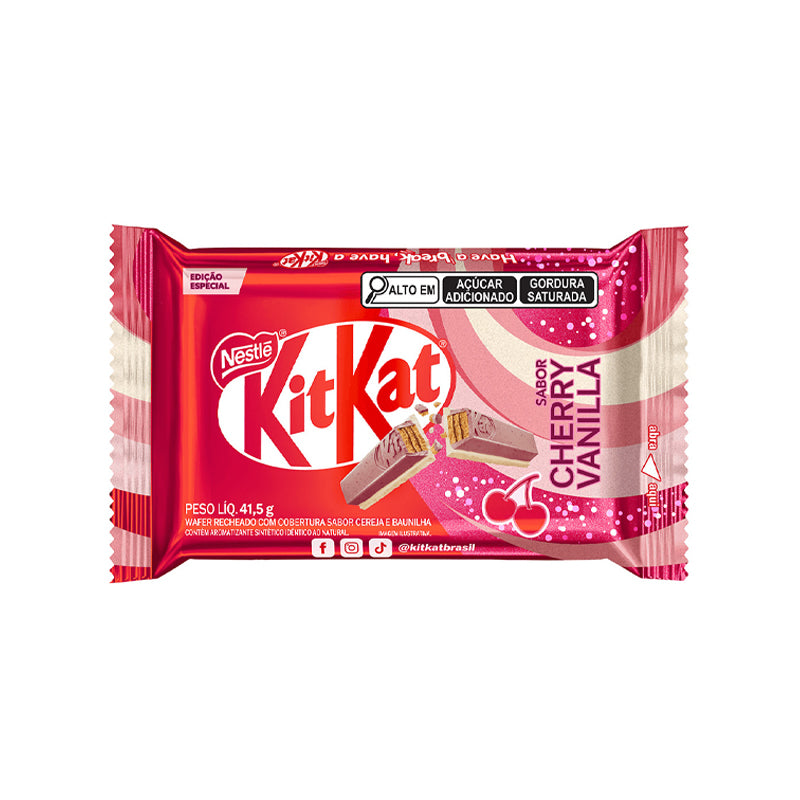 Kitkat Cherry Vanilla 41.5g (Brazil)