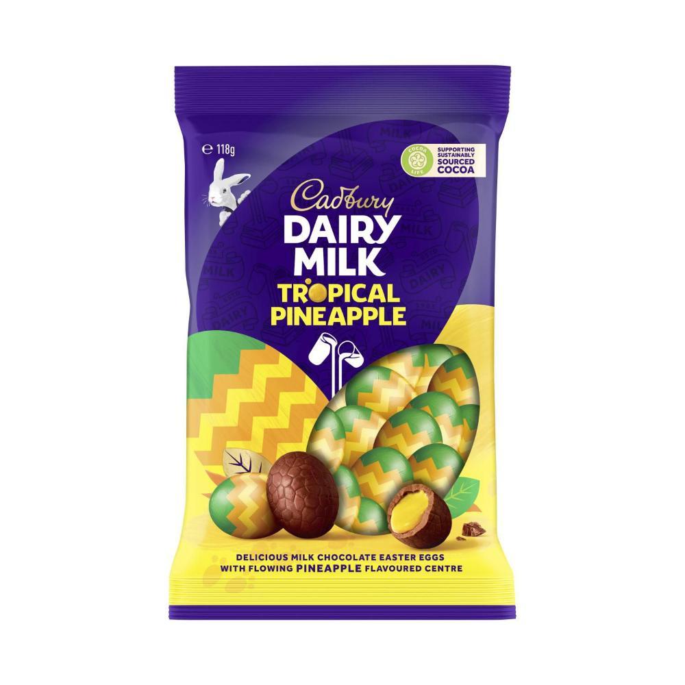 Cadbury Dairy Milk Tropical Pineapple 118g
