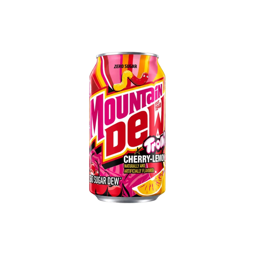 Mountain Dew Trolli Cherry Lemon Soda - 355ml