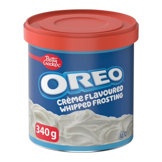 Betty Crocker Oreo Creme Flavoured Whipped Frosting (340g) (Canada) - Central Sweet Supply