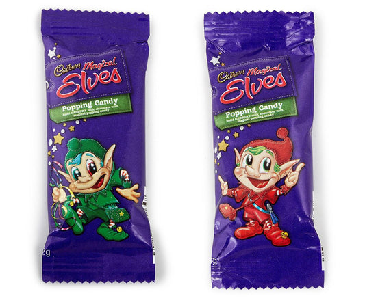 Cadburys Magical Christmas Elves With Popping Candy x2 Pack (Australia) - Central Sweet Supply