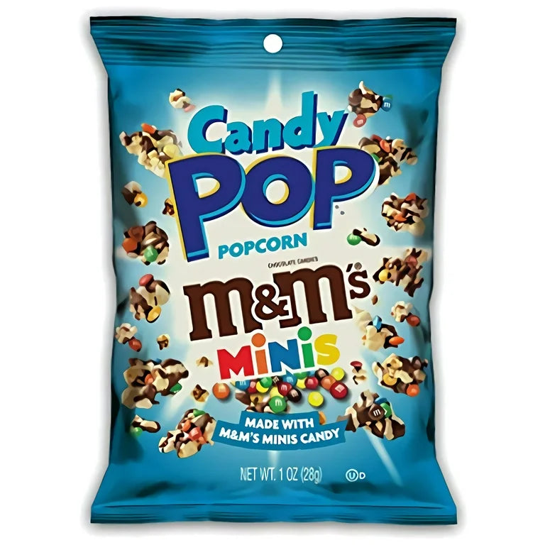 Candy Pop M&Ms Minis Chocolate Popcorn (28g) - Central Sweet Supply