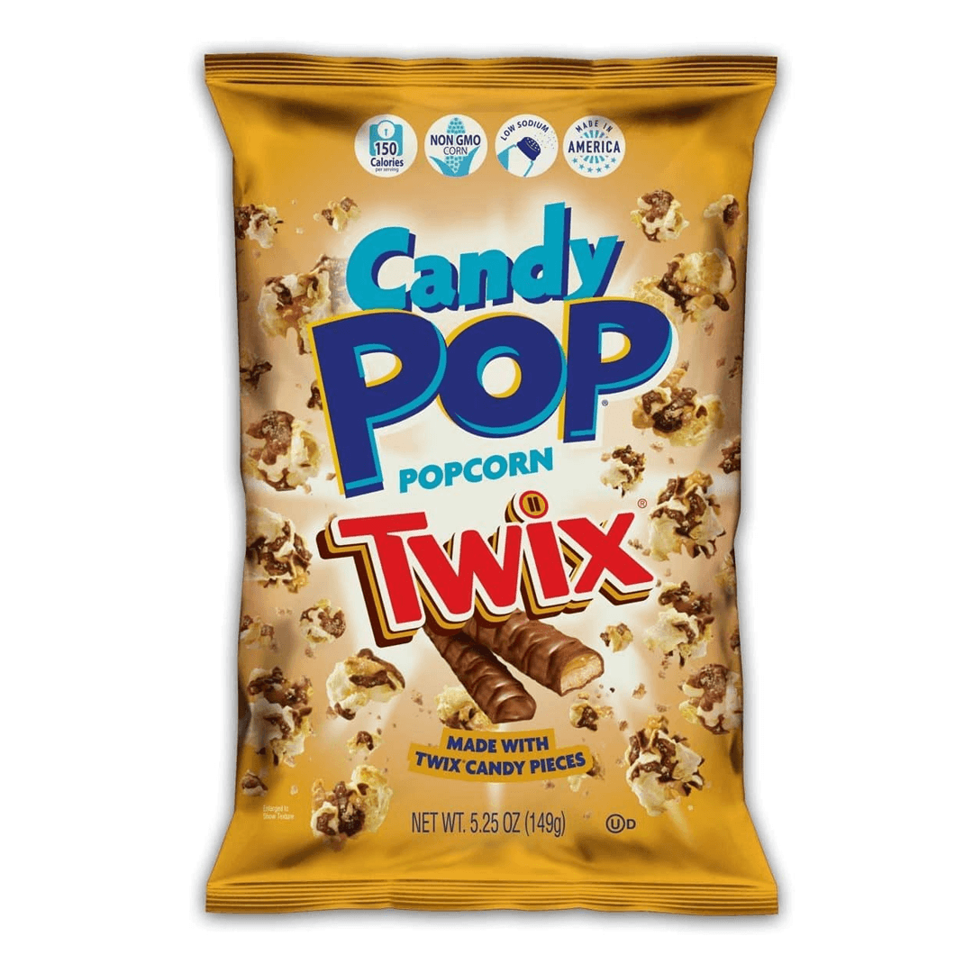 Candy Pop Twix Chocolate Popcorn (149g) - Central Sweet Supply