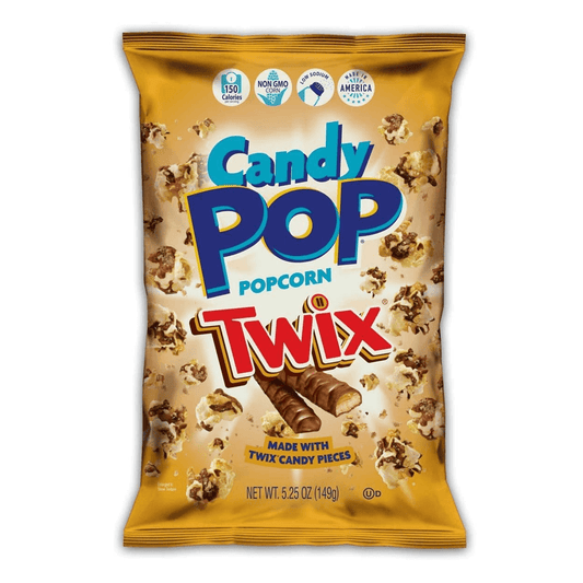 Candy Pop Twix Chocolate Popcorn (149g) - Central Sweet Supply