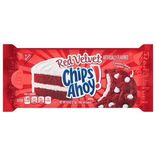 Chips Ahoy Chewy Red Velvet Cookies (272g) - Central Sweet Supply