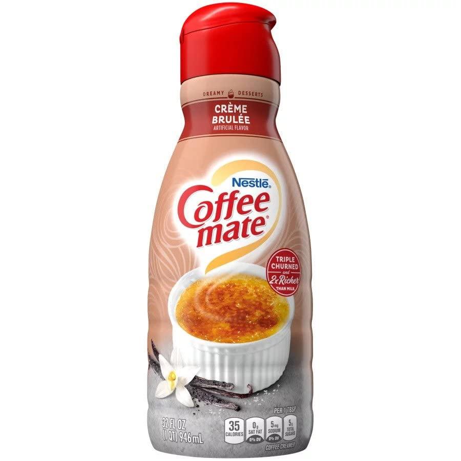 Coffee Mate Creme Brûlée Liquid Coffee Creamer (32oz) - Central Sweet Supply