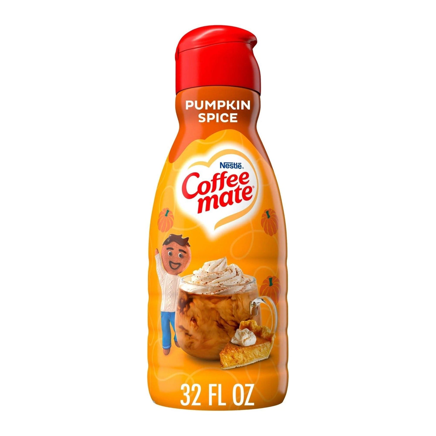 Coffee Mate Pumpkin Spice Liquid Coffee Creamer (32oz) - Central Sweet Supply