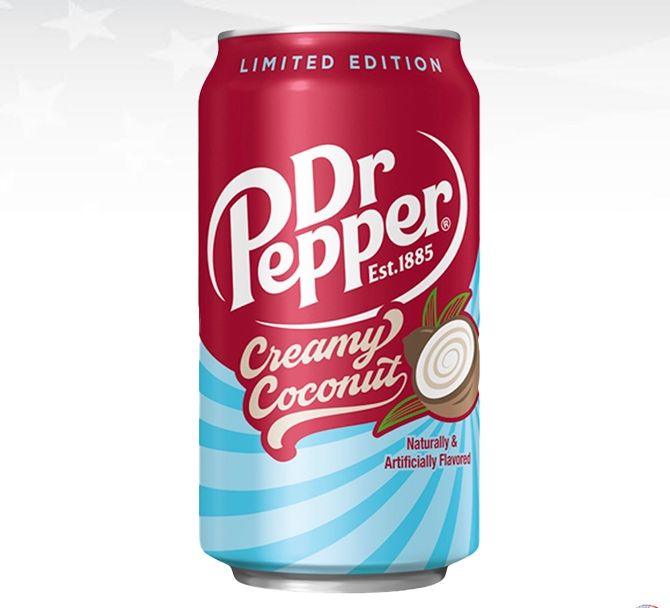 Dr Pepper Creamy Coconut Limited Edition (355ml) (USA) - Central Sweet Supply