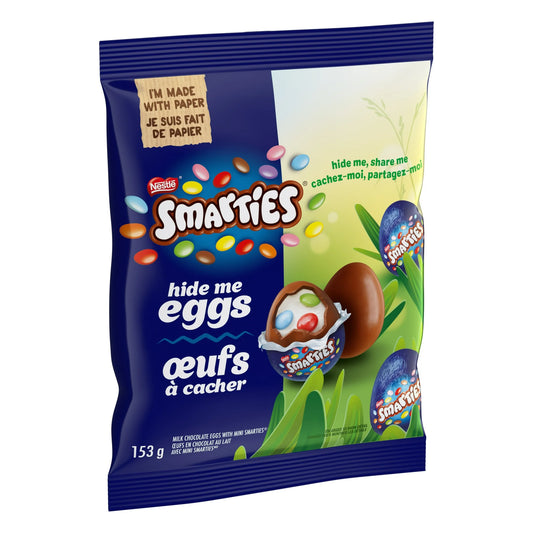 Easter Smarties Hide Me Eggs (153g) (Canada) - Central Sweet Supply