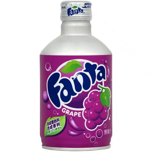 Fanta Grape Aluminium Bottle (300ml) (Japan) - Central Sweet Supply