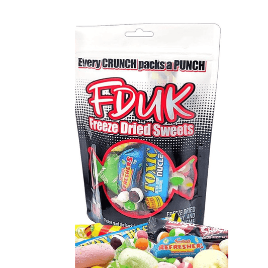 Freeze Dried Sweets Variety Pack Refreshers, Skittles & More (100g) - Central Sweet Supply