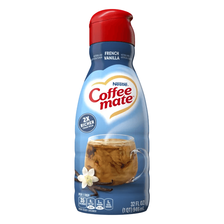 French Vanilla Coffee Mate Creamer (32oz) - Central Sweet Supply