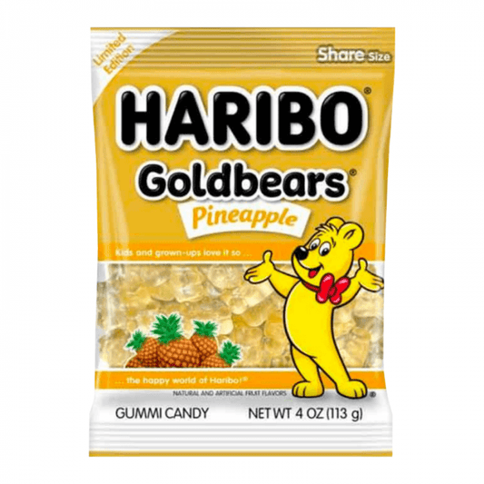 Haribo Goldbears Pineapple (113g) - Central Sweet Supply