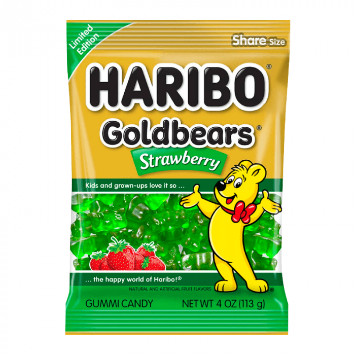 Haribo Goldbears Strawberry (113g) - Central Sweet Supply