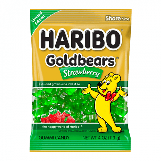 Haribo Goldbears Strawberry (113g) - Central Sweet Supply