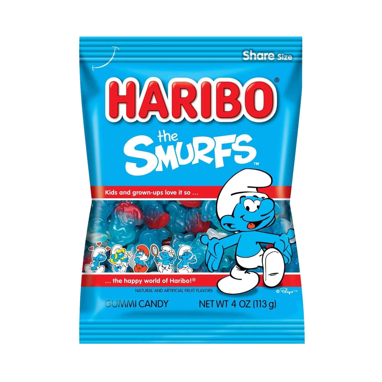 Haribo Smurfs (113g) - Central Sweet Supply