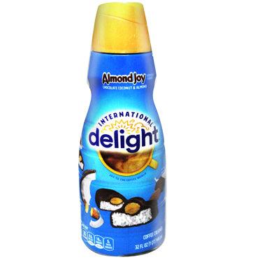 International Delight Almond Joy Liquid Coffee Creamer (32oz) - Central Sweet Supply