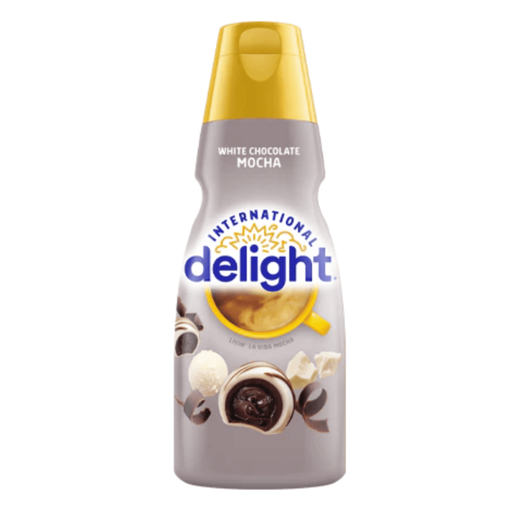 International Delight White Chocolate Mocha Liquid Coffee Creamer (32oz) - Central Sweet Supply