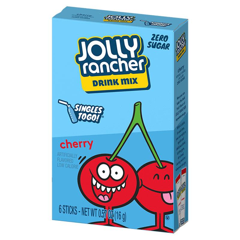 Jolly Rancher Cherry Singles to Go Drink Mix Sachets (6 pack) - Central Sweet Supply
