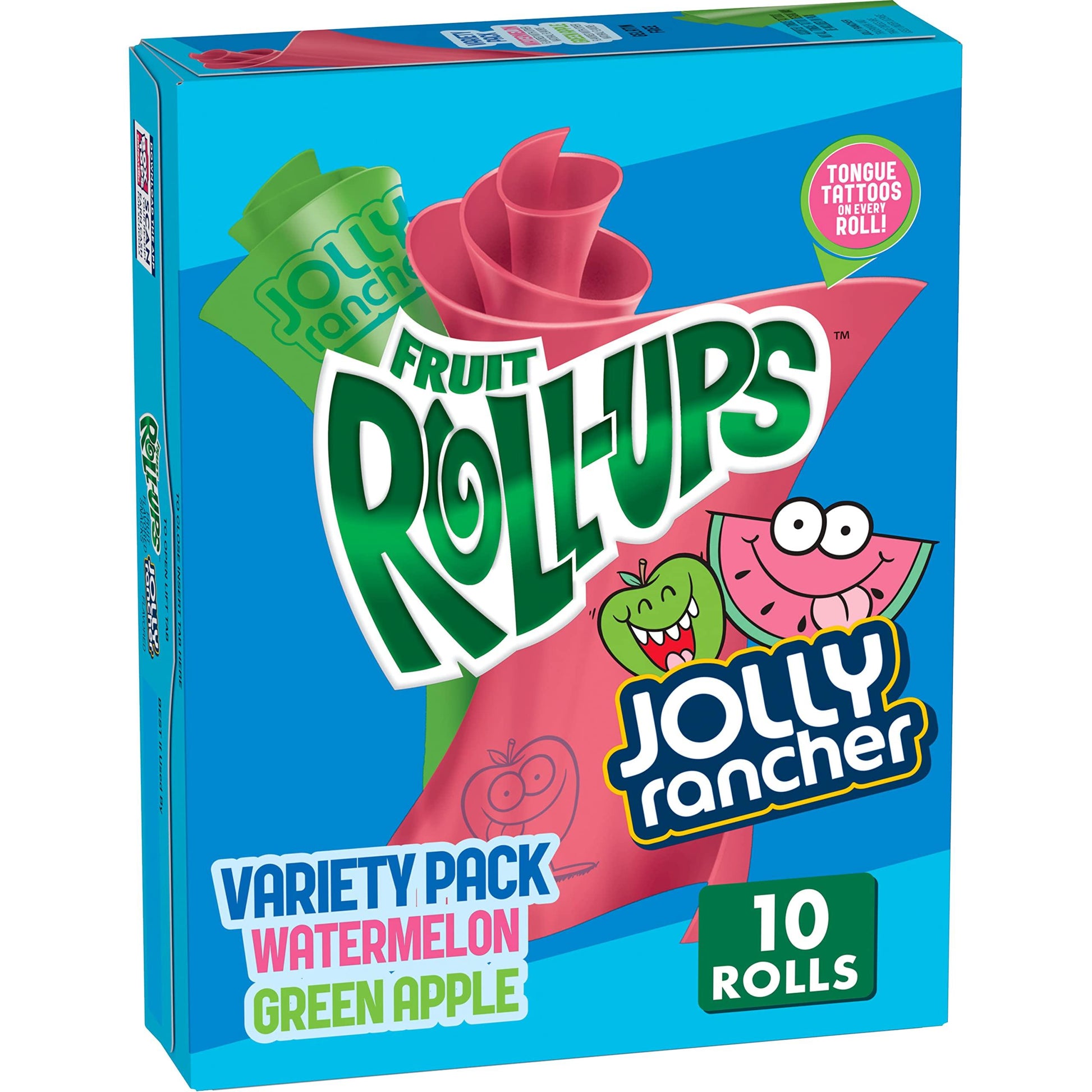 Jolly Rancher Fruit Roll Ups Betty Crocker (Full Box of 10) - Central Sweet Supply