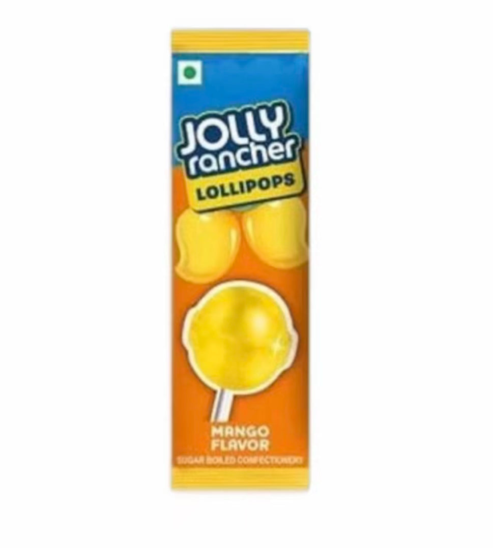 Jolly Rancher Lollipop Mango (India) - Central Sweet Supply