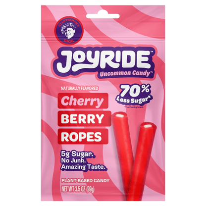 Joyride Cherry Berry Ropes (3.5oz) - Central Sweet Supply