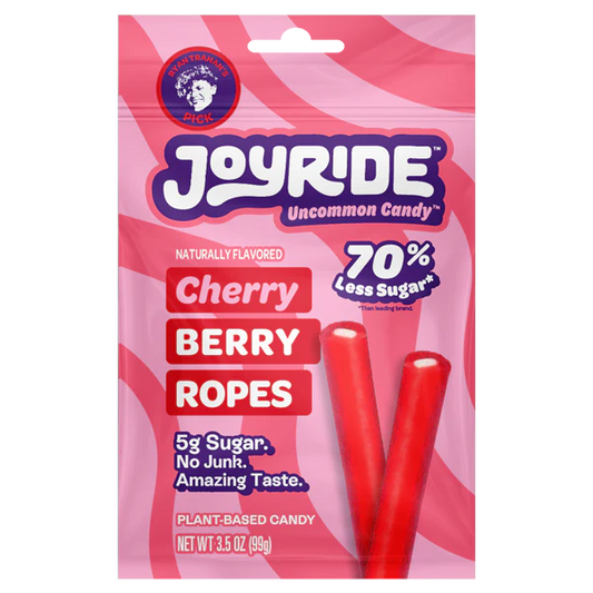 Joyride Cherry Berry Ropes (3.5oz) - Central Sweet Supply