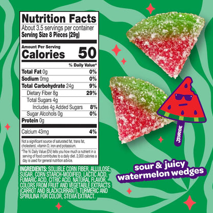 Joyride Sour Watermelon Wedges (3.5oz) - Central Sweet Supply