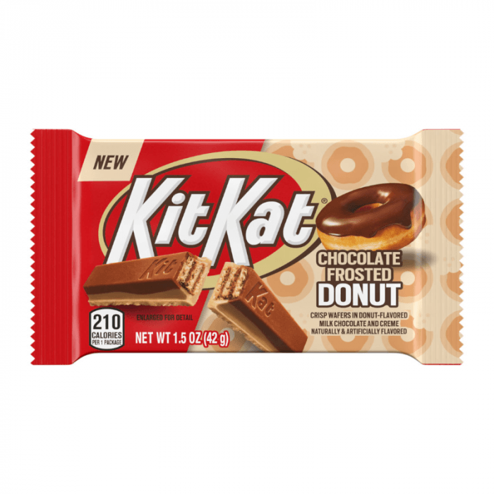 KitKat Chocolate Frosted Donut (42g) - Central Sweet Supply