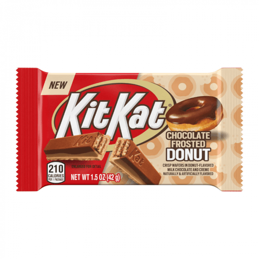 KitKat Chocolate Frosted Donut (42g) - Central Sweet Supply