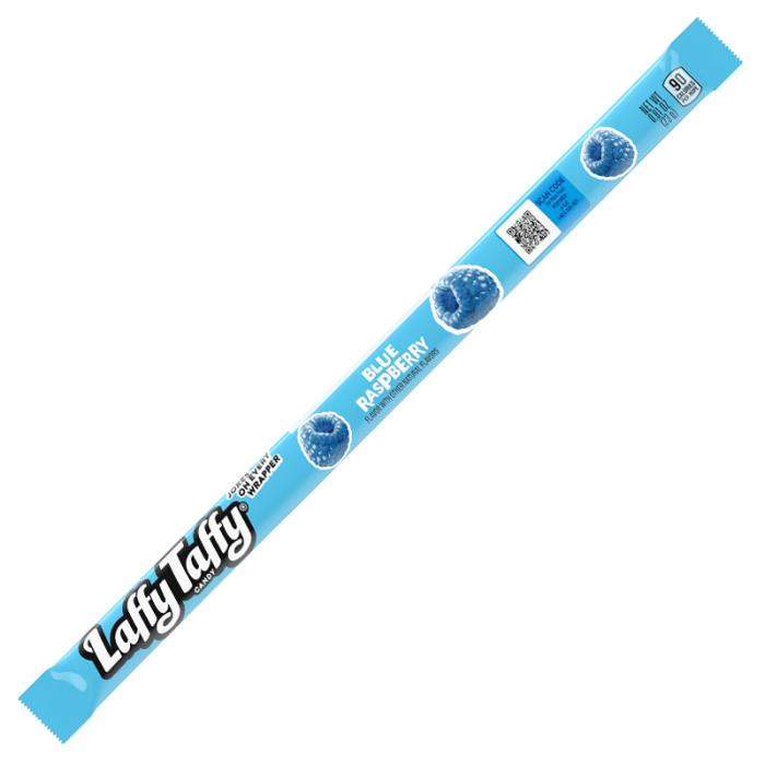 Laffy Taffy Candy Blue Raspberry (22g) - Central Sweet Supply