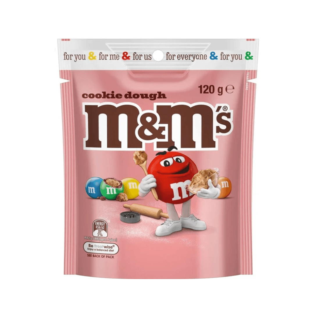 M&M’s Cookie Dough (120g) (Australia) - Central Sweet Supply