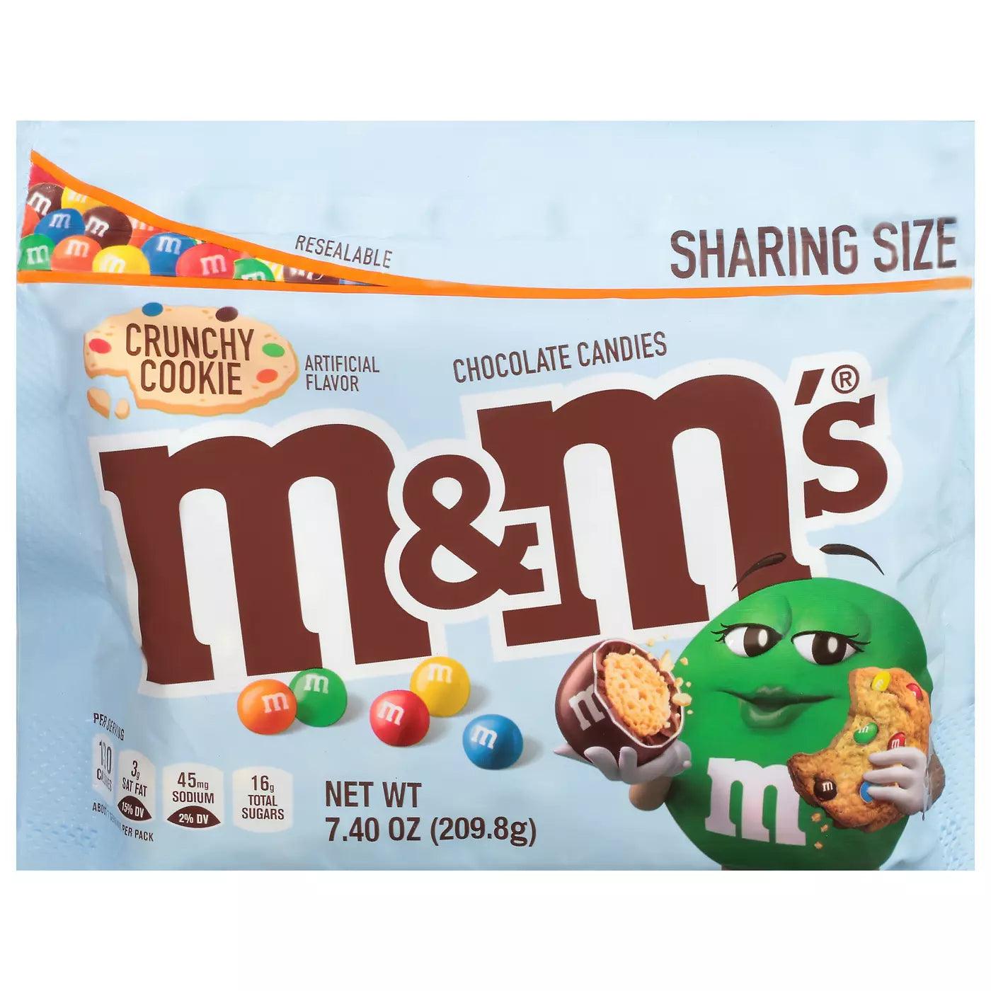 M&M’s Crunchy Cookie Sharing Size (209g) - Central Sweet Supply