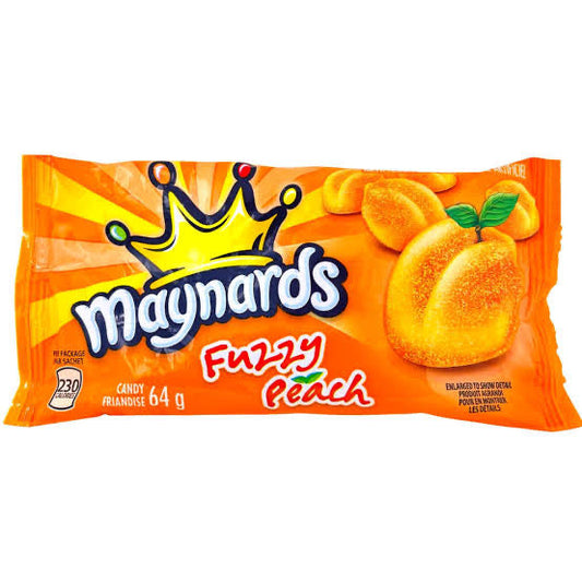 Maynards Fizzy Peach Gummies (64) (Canada) - Central Sweet Supply