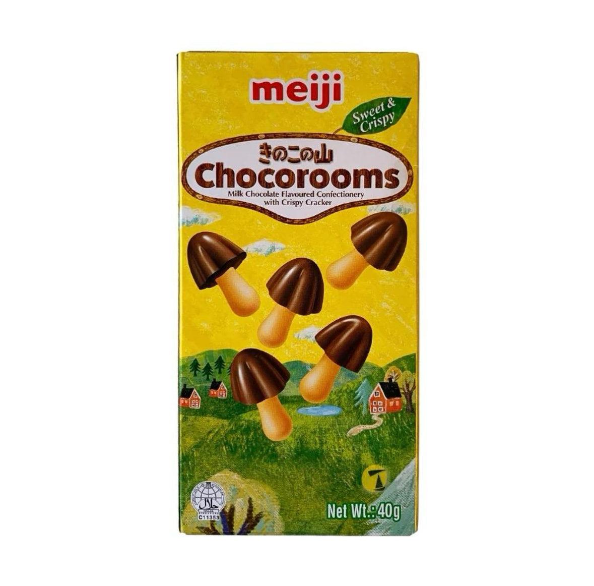 Meiji Chocorooms Chocolate Mushrooms (36g) - Central Sweet Supply