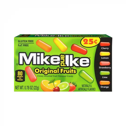 Mike & Ike Original Fruits (22g) - Central Sweet Supply