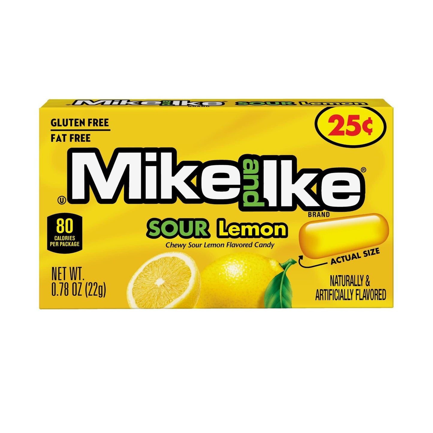 Mike & Ike Sour Lemon (22g) - Central Sweet Supply