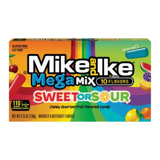 Mike & Ike Sweet or Sour Theatre Box (120g) - Central Sweet Supply