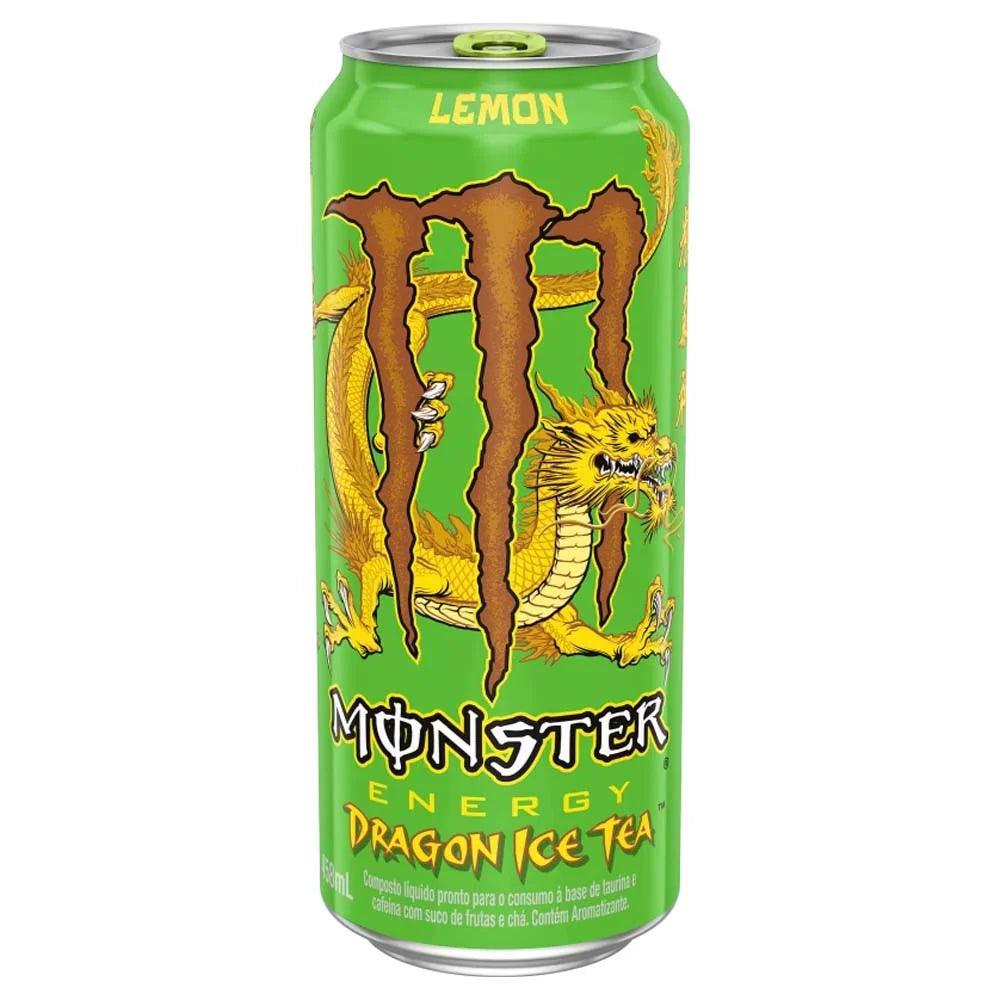 Monster Dragon Ice Tea Lemon (473ml) (Brazil) - Central Sweet Supply