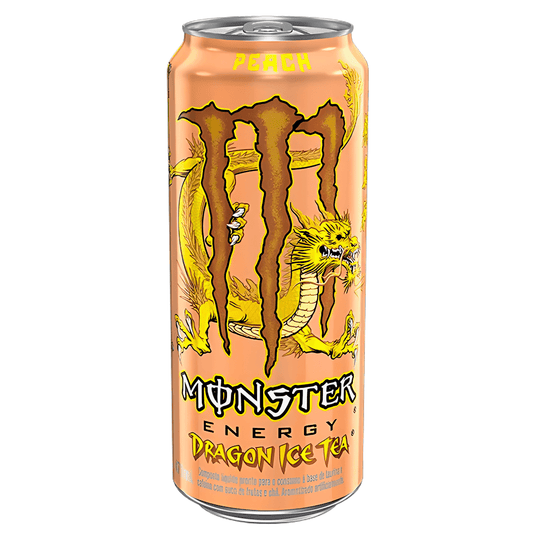 Monster Dragon Ice Tea Peach (473ml) (Brazil) - Central Sweet Supply