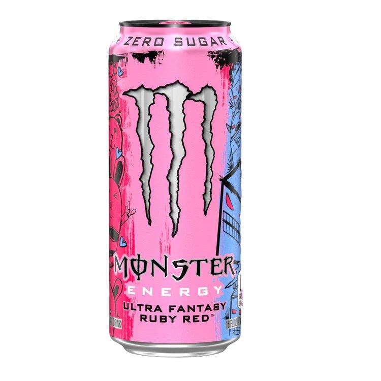 Monster Energy Ultra Fantasy Ruby Red (473ml) - Central Sweet Supply