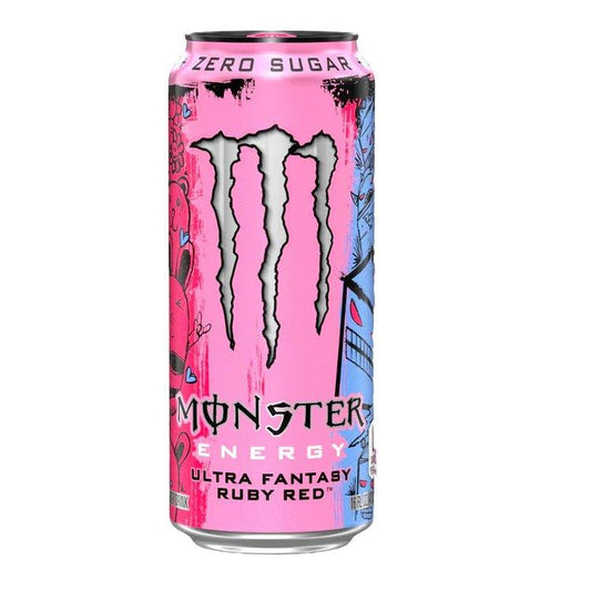 Monster Energy Ultra Fantasy Ruby Red (473ml) - Central Sweet Supply